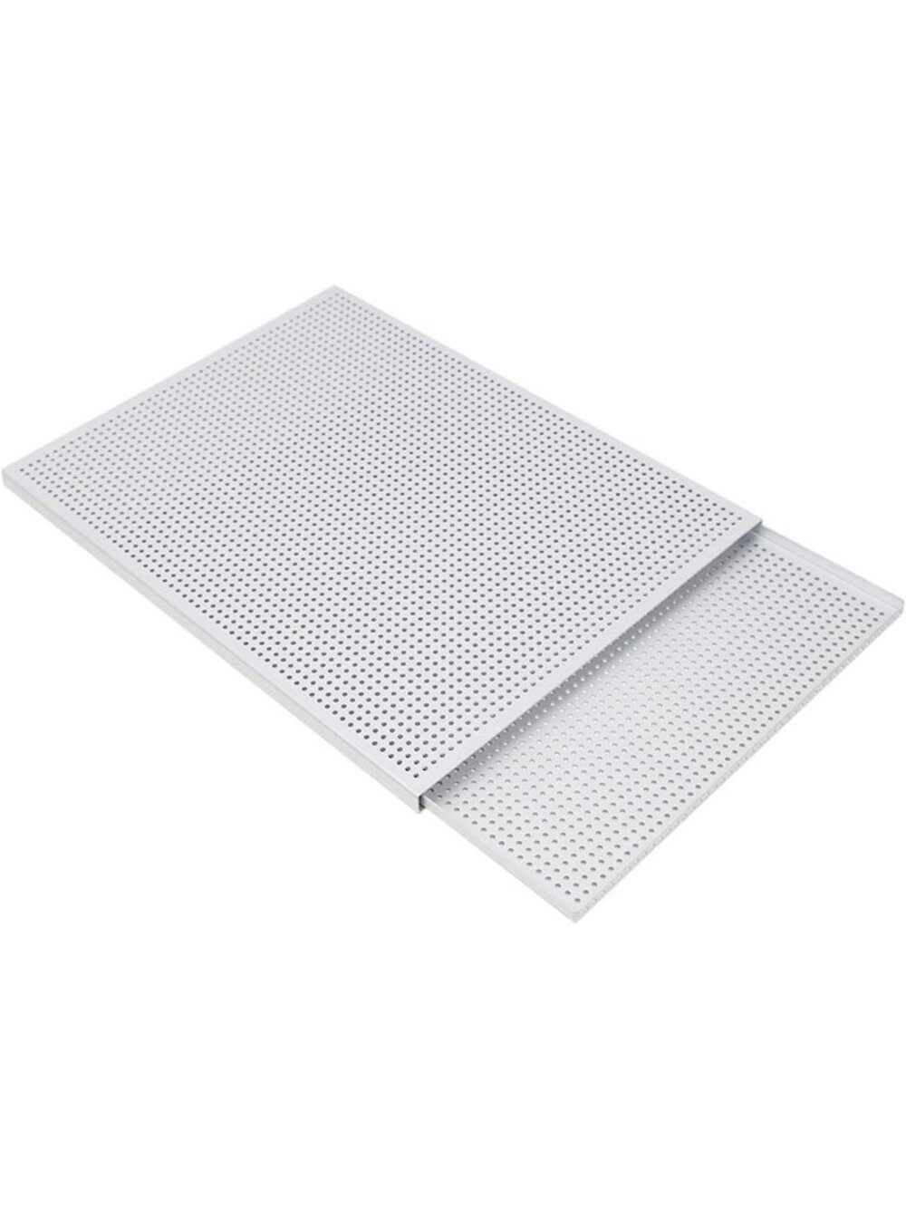 Two-Layer Perforated Baking Pan for Puff Pastry & Cookies - Aluminum Oven Tray